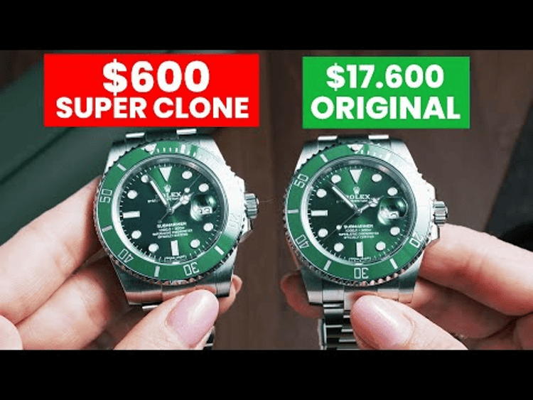 How to Tell a Regular Replica Watch From a Super Clone